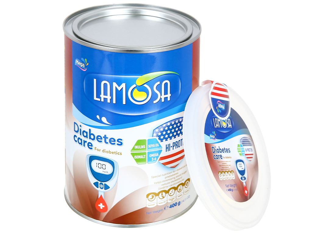 Sữa bột Lamosa Diabetes Care lon 400g 6