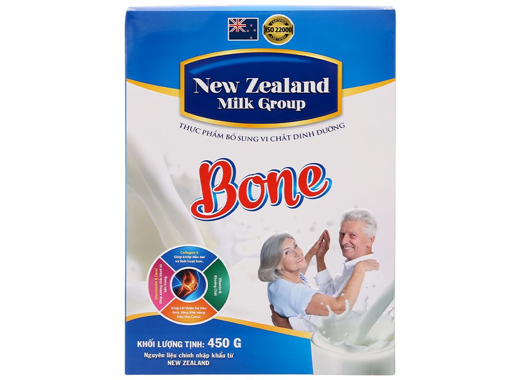 Sữa bột New Zealand Milk Bone hộp 450g (cho người lớn) 3