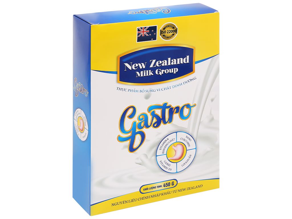 Sữa bột New Zealand Milk Gastro hộp 450g (cho người lớn) 1