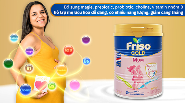 Hỗ trợ tiêu hóa, cung cấp năng lượng và giảm căng thẳng ở mẹ bầu nhờ magie, prebiotics, probiotic và các vitamin nhóm B