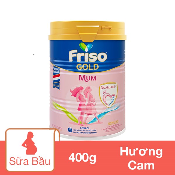 Sữa Bầu Friso Gold Mum Hương Cam 400G