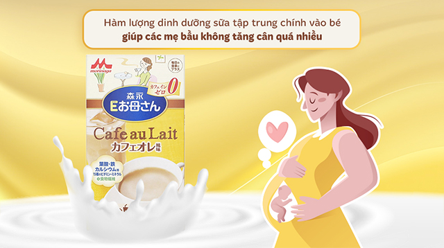 Sữa bầu Morinaga hương cà phê 216g - Hạn chế tăng cân Sữa bầu Morinaga hương cà phê 216g - Hạn chế tăng cân
