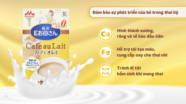 Sữa bầu Morinaga hương cà phê 216g - Đảm bảo sự phát triển của bé Sữa bầu Morinaga hương cà phê 216g - Đảm bảo sự phát triển của bé