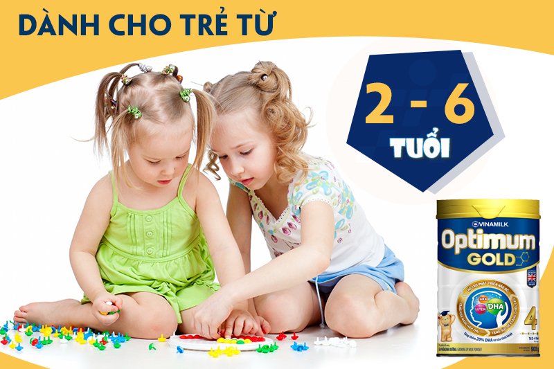 Sữa bột Optimum Gold 4 900g (cho bé 2-6 tuổi)