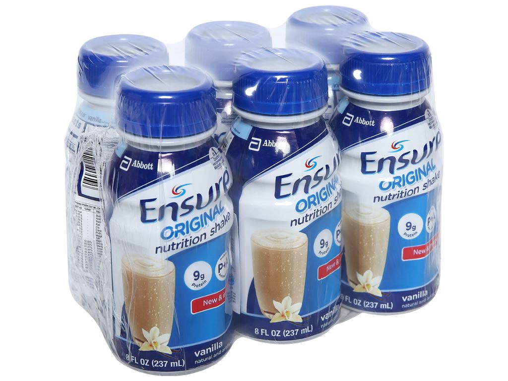 Sữa Ensure chai dành cho người bệnh có tác dụng gì?
