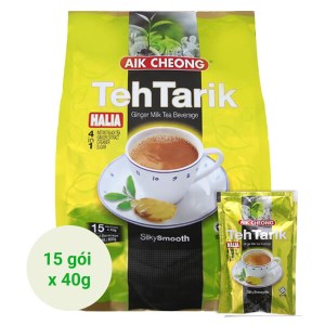 Trà sữa Aik Cheong TehTarik Halia vị gừng bịch 600g (15 gói x 40g)