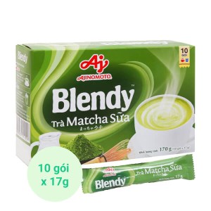 Trà matcha sữa Blendy hộp 170g (10 gói x 17g)