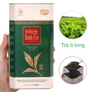 Trà ô long Cầu Tre Kim Tuyên hộp 200g