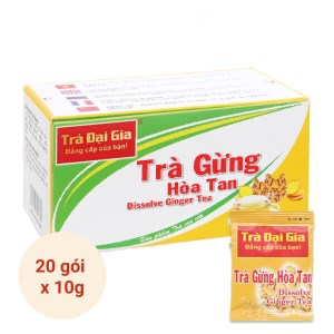 Trà gừng Đại Gia hộp 200g (20 gói x 10g)