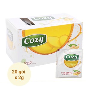 Trà gừng Cozy hộp 40g (20 gói x 2g)