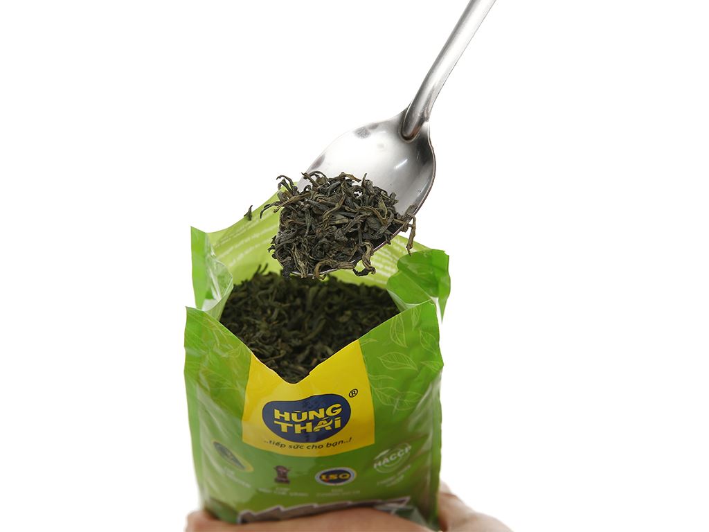 Trà xanh Thái Nguyên Hùng Thái 2 Sao gói 200g 13