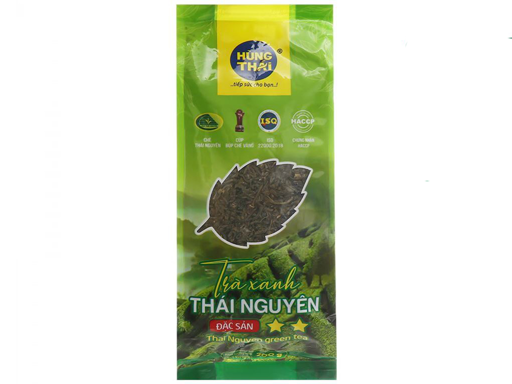 Trà xanh Thái Nguyên Hùng Thái 2 Sao gói 200g 1