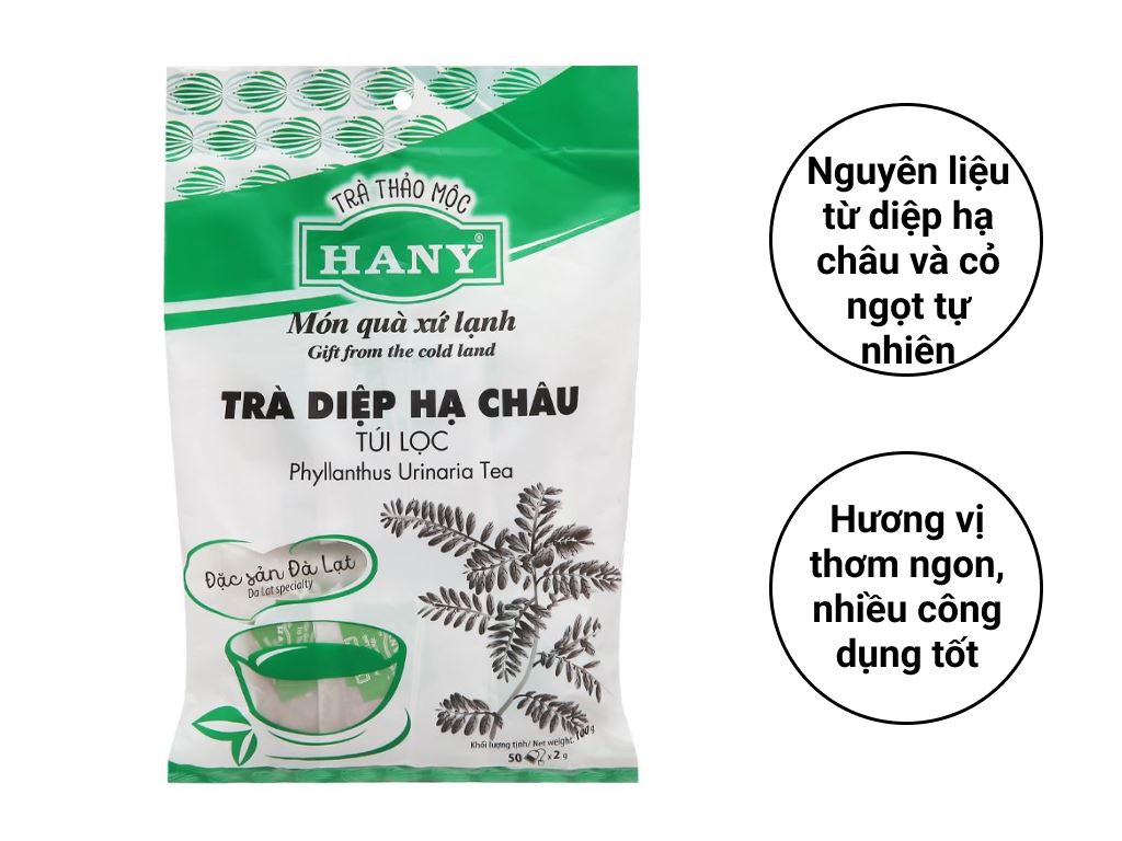 Những lợi ích và tác dụng của trà túi lọc Diệp Hạ Châu là gì?