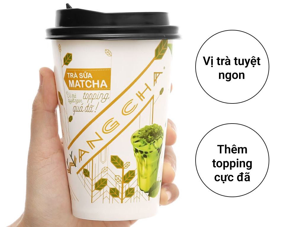 Trà sữa matcha Wangcha ly 100g giá tốt tại Bách hoá XANH