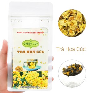 Trà hoa cúc Kim Anh Green Cup gói 50g