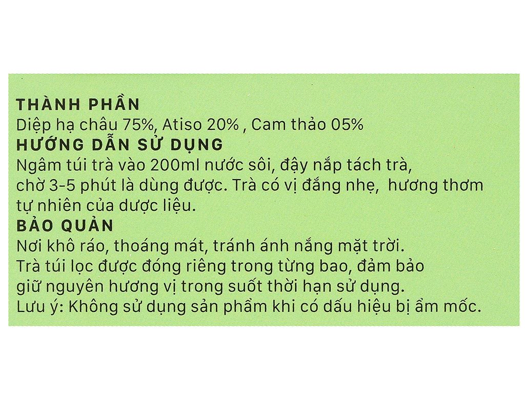 Trà trân châu thảo Vherbs hộp 32g (16 gói x 2g) 7