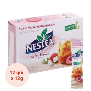 Trà Nestea vị vải và hương hoa lài hộp 144g (12 gói x 12g)