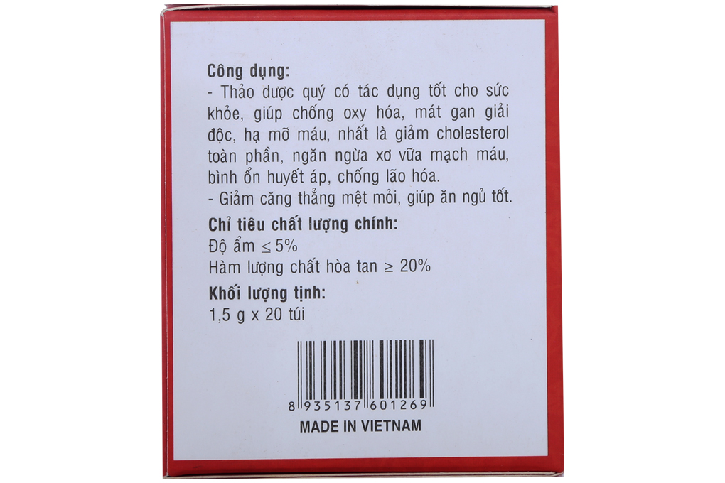 Trà giảo cổ lam Đại Gia túi lọc 1.5g (hộp 20 gói) Trà giảo cổ lam Đại Gia túi lọc 1.5g (hộp 20 gói)