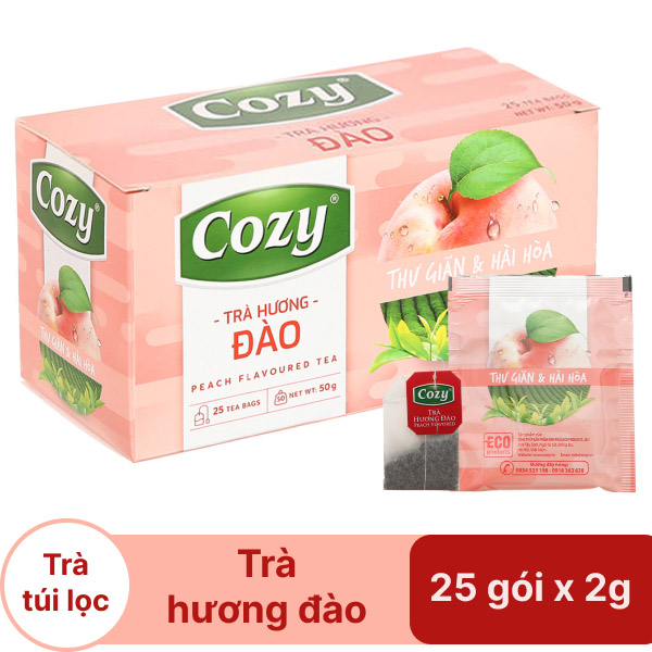 Trà Cozy hương đào 50g