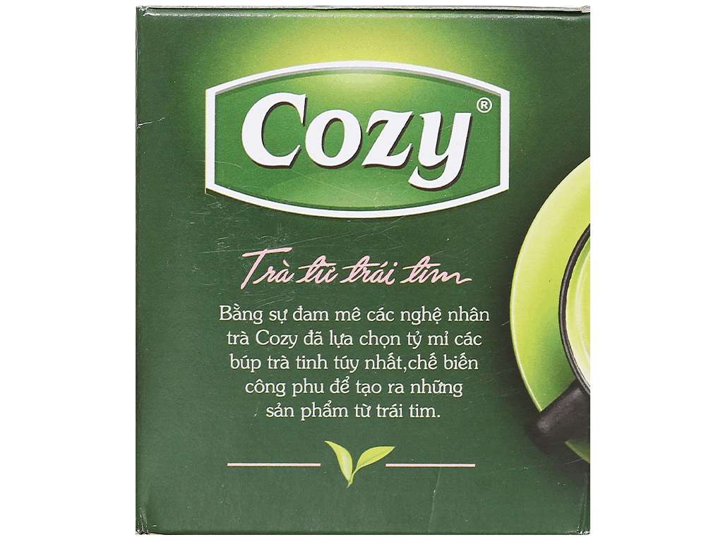 Trà Cozy hương sen hộp 50g (25 gói x 2g) 7