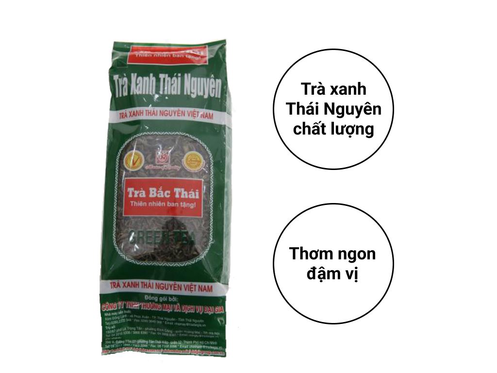Trà xanh Thái Nguyên Bắc Thái 100g 2