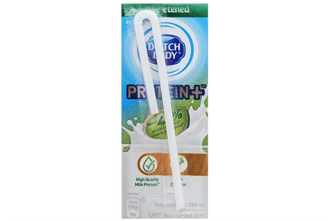Thùng Sữa tiệt trùng Cô Gái Hà Lan Protein có Đường hộp 180ml (48 hộp)-5