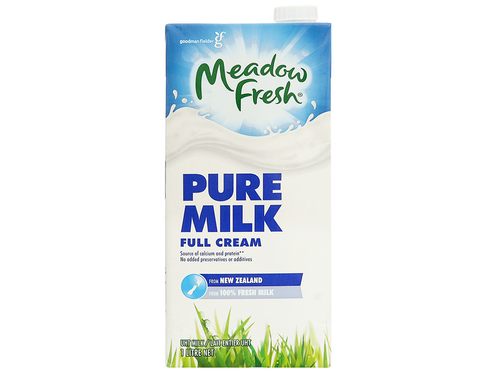 Sữa tươi tiệt trùng nguyên kem Meadow Fresh hộp 1 lít sản xuất từ Úc 2
