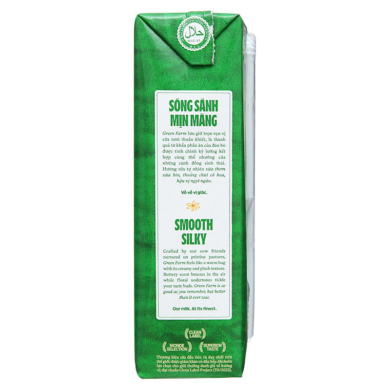Thùng 48 hộp sữa tươi Vinamilk Green Farm có đường 180 ml (từ 1 tuổi) 19