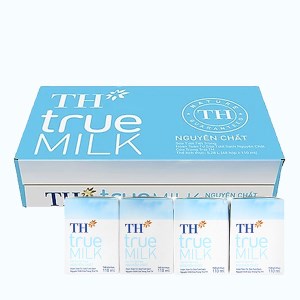 Thùng 48 hộp sữa tươi tiệt trùng nguyên chất TH true MILK 110ml