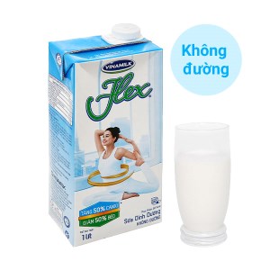 Sữa dinh dưỡng không đường Vinamilk Flex hộp 1 lít