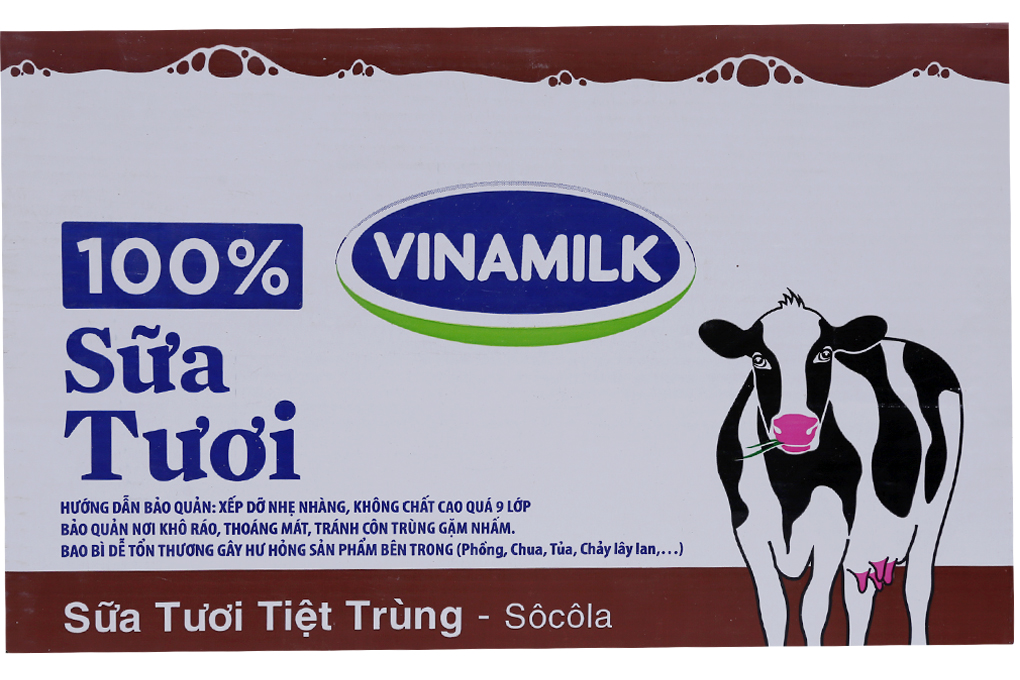 Sữa tươi tiệt trùng Vinamilk Socola hộp 180ml (thùng 48 hộp)