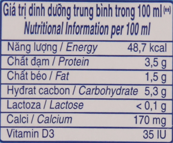 Thùng 48 hộp sữa dinh dưỡng Vinamilk Flex không lactoza 180ml 0