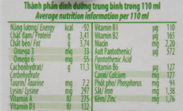 Thùng 48 hộp sữa tiệt trùng có đường Nuvita 110ml 6