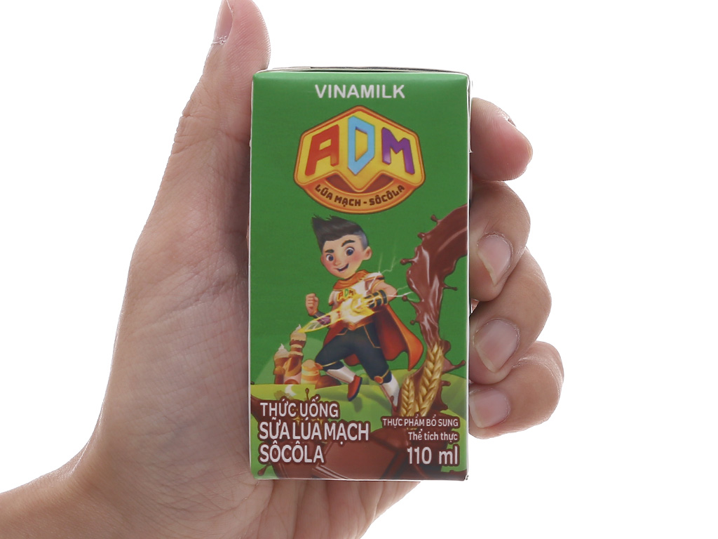 Thùng 48 hộp sữa dinh dưỡng socola Vinamilk ADM Gold 110ml 10