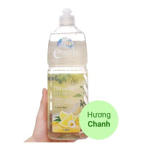 Nước rửa chén Earth Choice Lemon Fresh hương chanh chai 1 lít