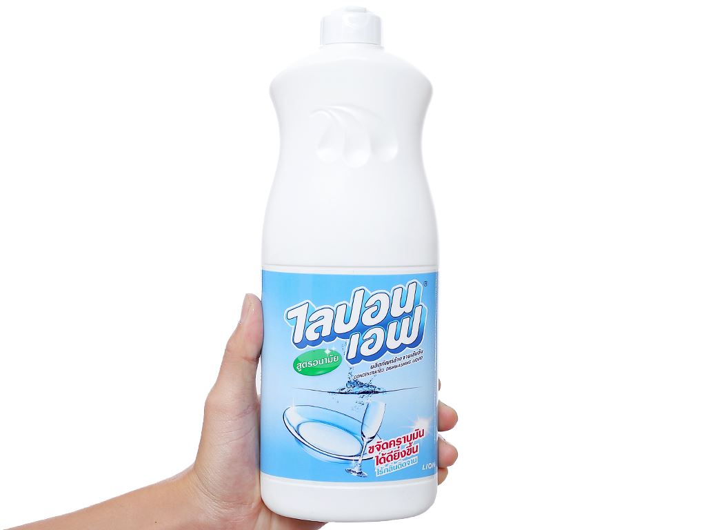 Nước rửa chén Lipon hương nhẹ nhàng chai 800ml 5