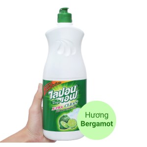 Nước rửa chén Lipon hương dầu thơm Bergamot chai 800ml