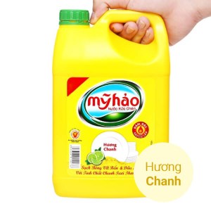 Nước rửa chén Mỹ Hảo hương chanh can 1.6kg