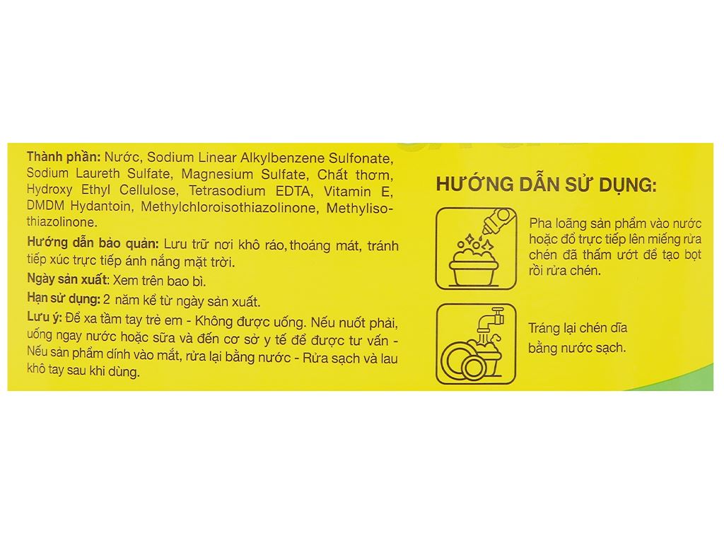 Nước rửa chén IZI HOME hương sả chanh can 3.92 lít 3