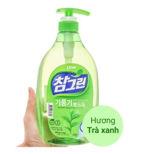 Nước rửa chén Charmgreen tinh chất trà xanh chai 965ml