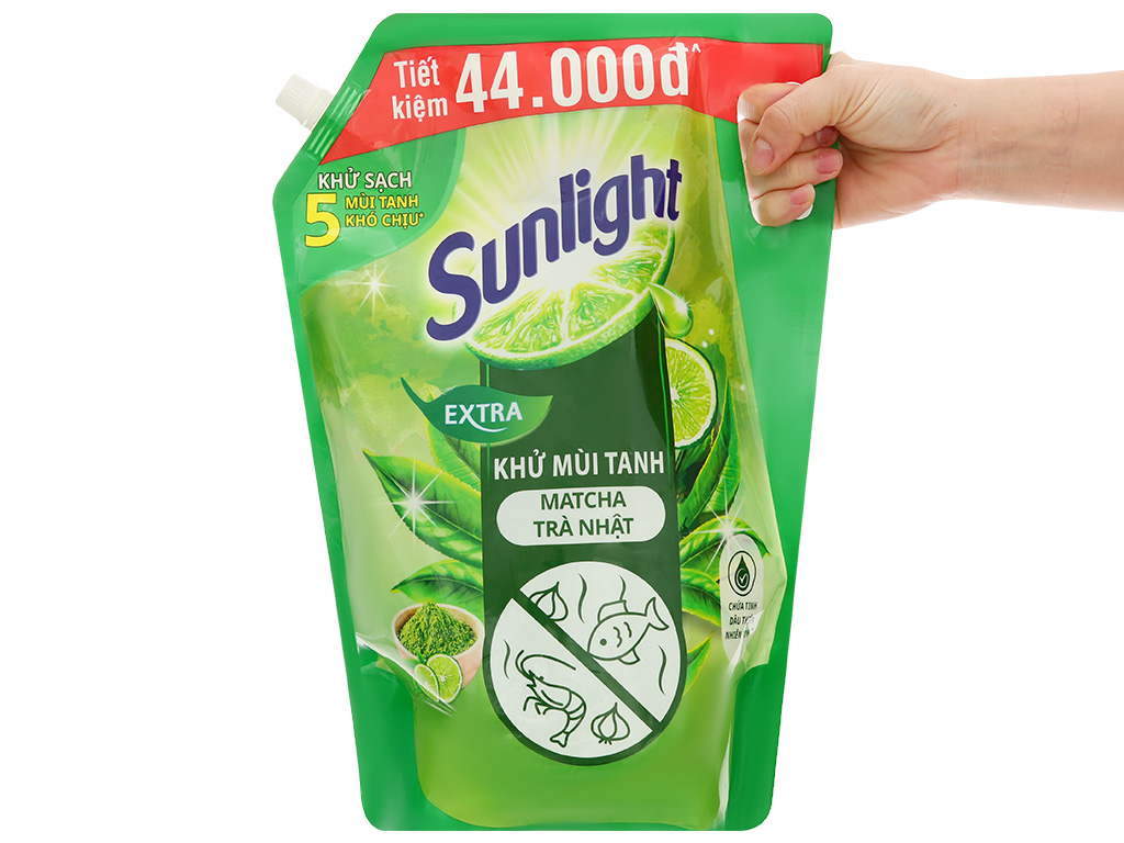 Nước rửa chén Sunlight matcha 3.2 lít tại Bách hoá XANH
