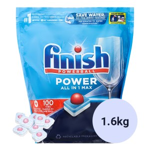Viên rửa chén Finish All in 1 Max gói 100 viên