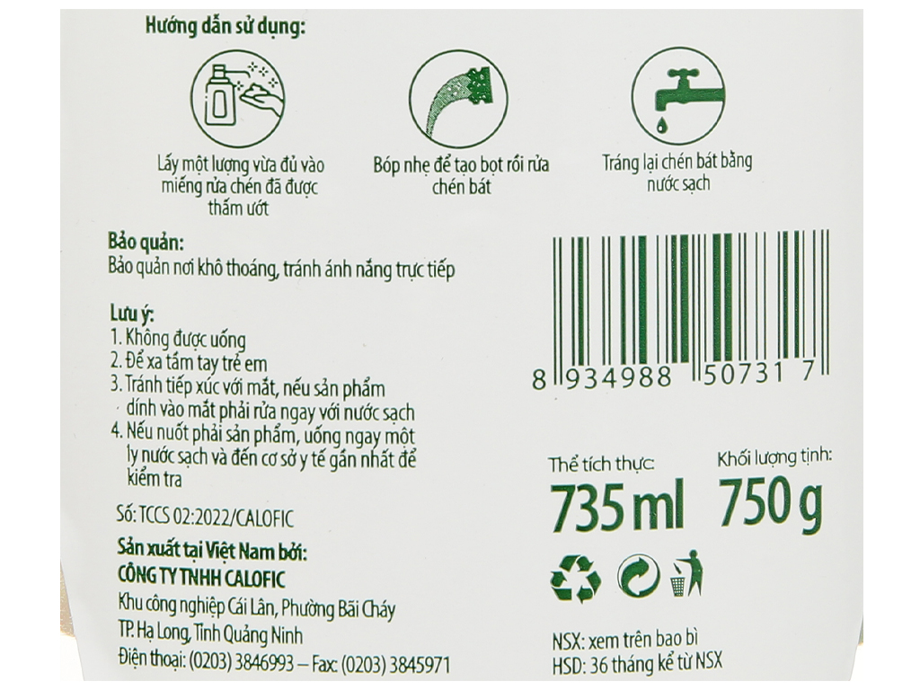 N c r a ch n power100 b i t y 735ml t i b ch ho xanh