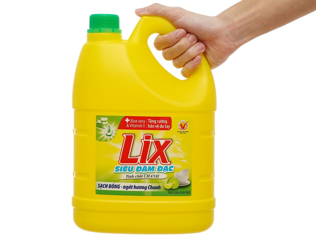 Nước rửa chén Lix đậm đặc 3.53 lít giá tốt tại Bách hoá XANH
