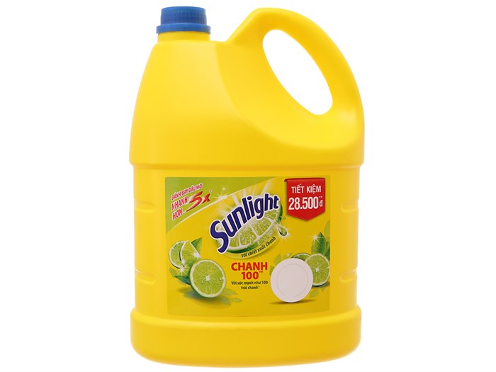 Nước rửa ch&eacute;n Sunlight  xử l&yacute; bồn cầu nghẹt nhanh ch&oacute;ng