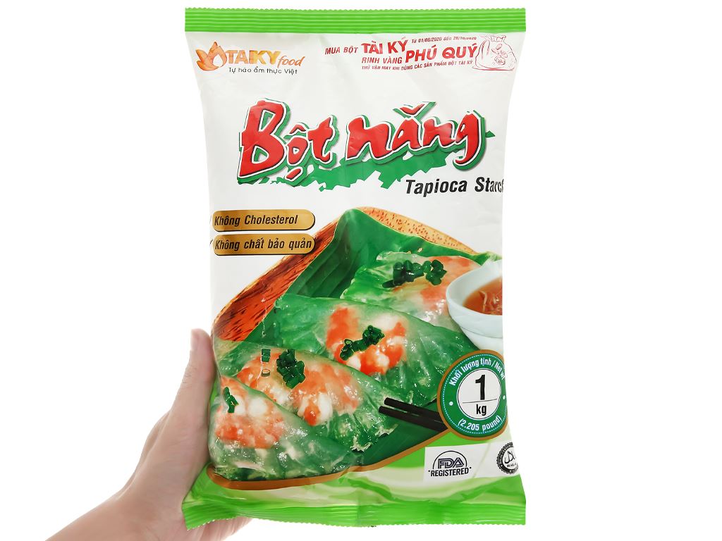 Bột năng Tài Ký gói 1kg 5