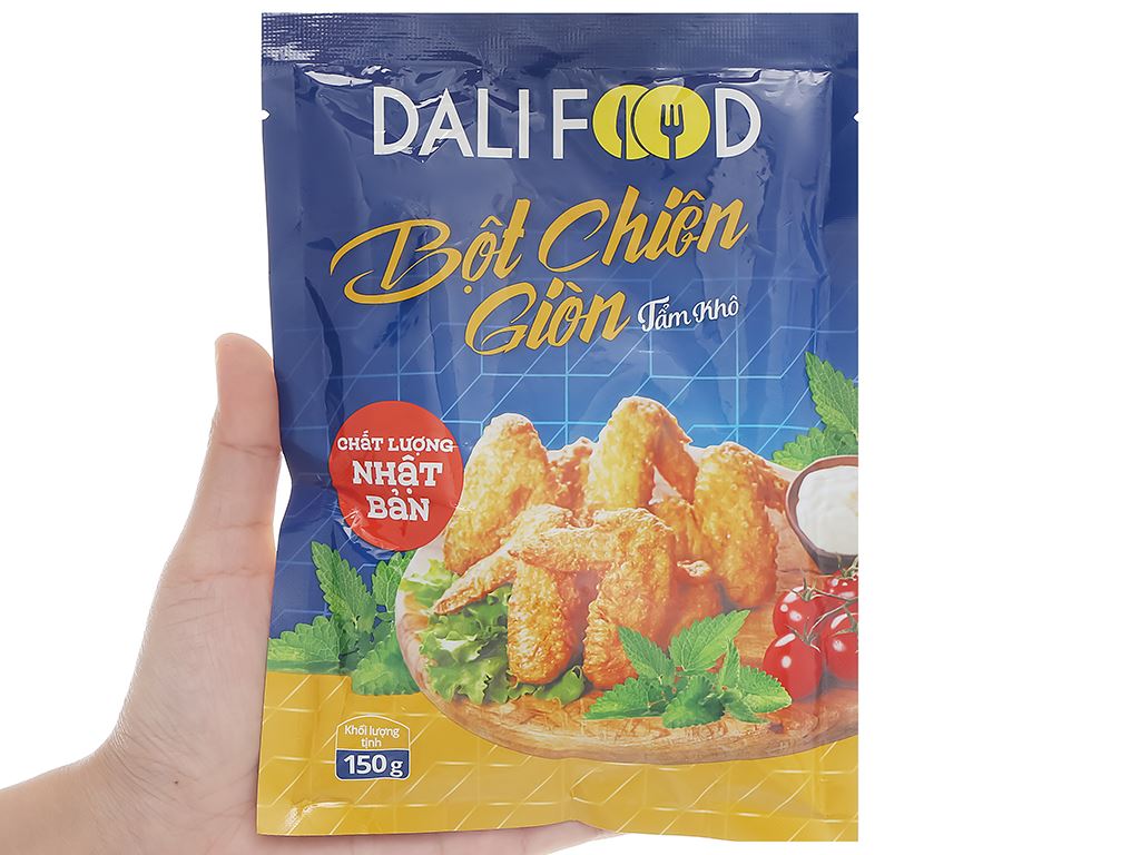 Bột tẩm khô chiên giòn Dali Food gói 150g 5