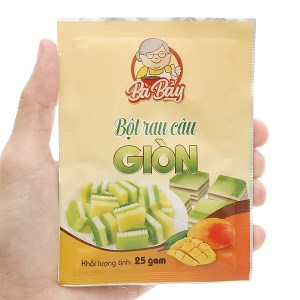 Bột rau câu giòn Bà Bảy gói 25g