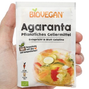 Bột gelatine hữu cơ thực vật Biovegan gói 18g
