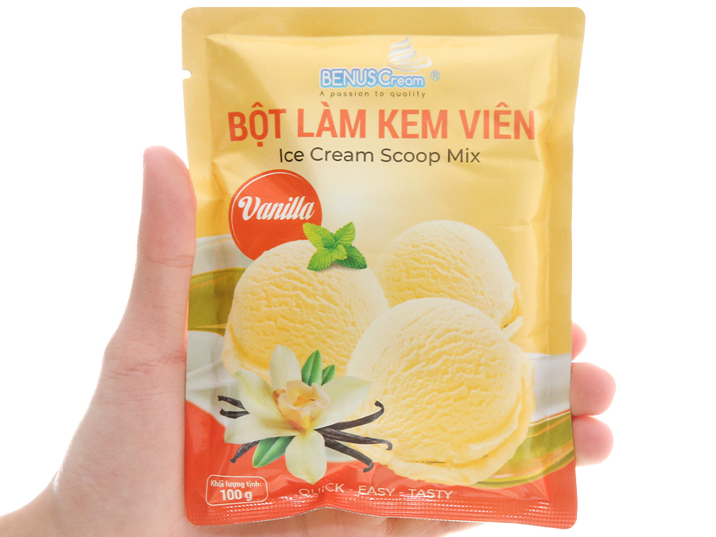 4. Lợi ích và đặc điểm của bột làm kem viên